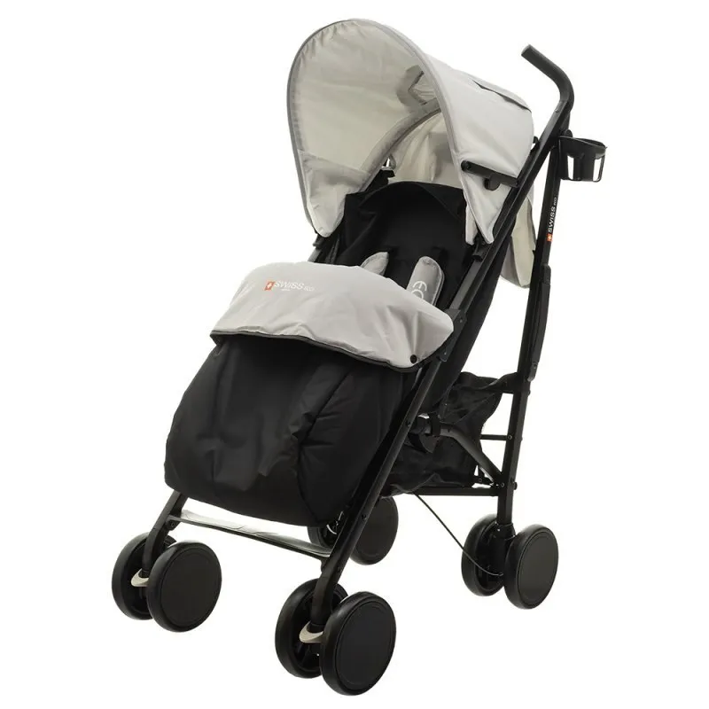 Wózek Eco Swiss Design 300D Middle Gray EUROBABY
