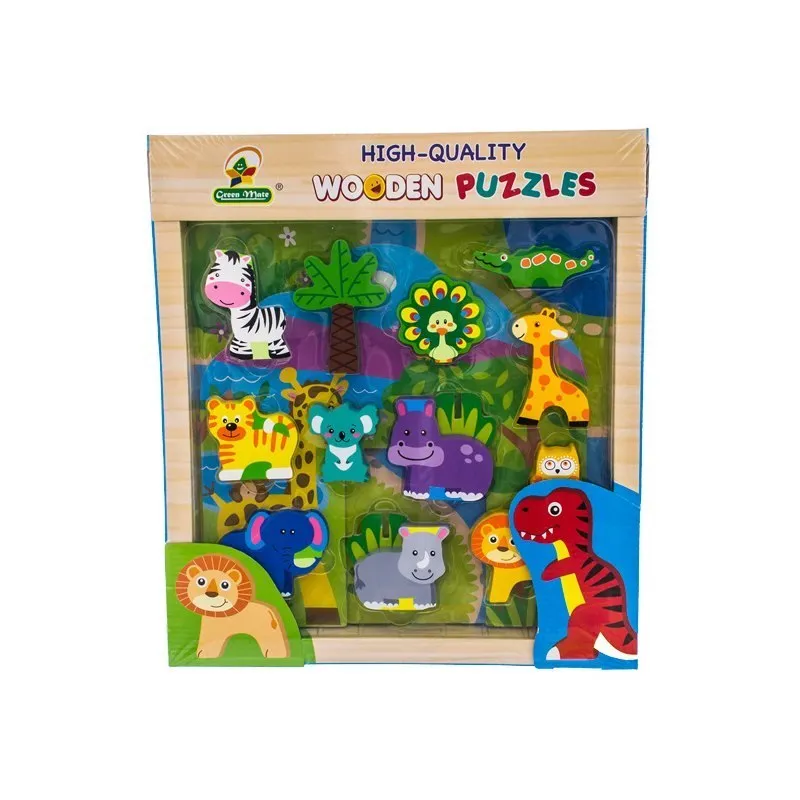 Zab Puzzle Safari Klo 16H1138 EUROBABY ZABAWKI