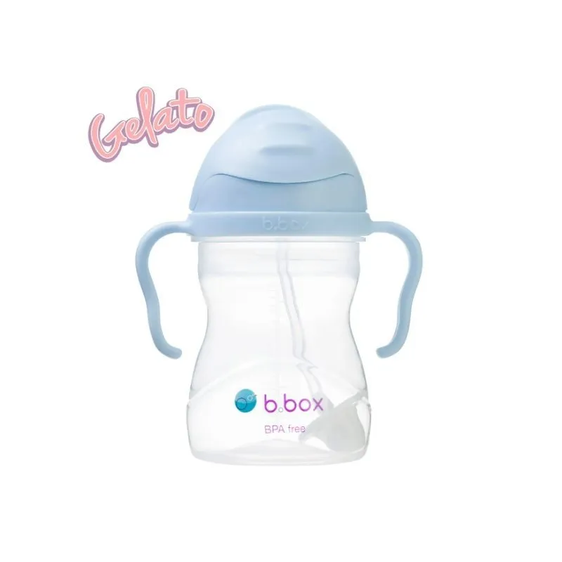 Bidon Ze Słomką 240ml Bubbleg. BBOX