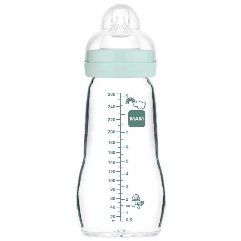 Butelka Szklana 260ml Boy MAM AKCESORIA