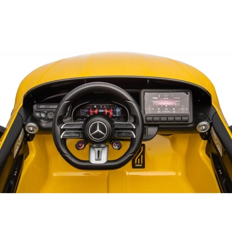 Pojazd DK-SL63 MERCEDES SL63 Yellow EUROBABY