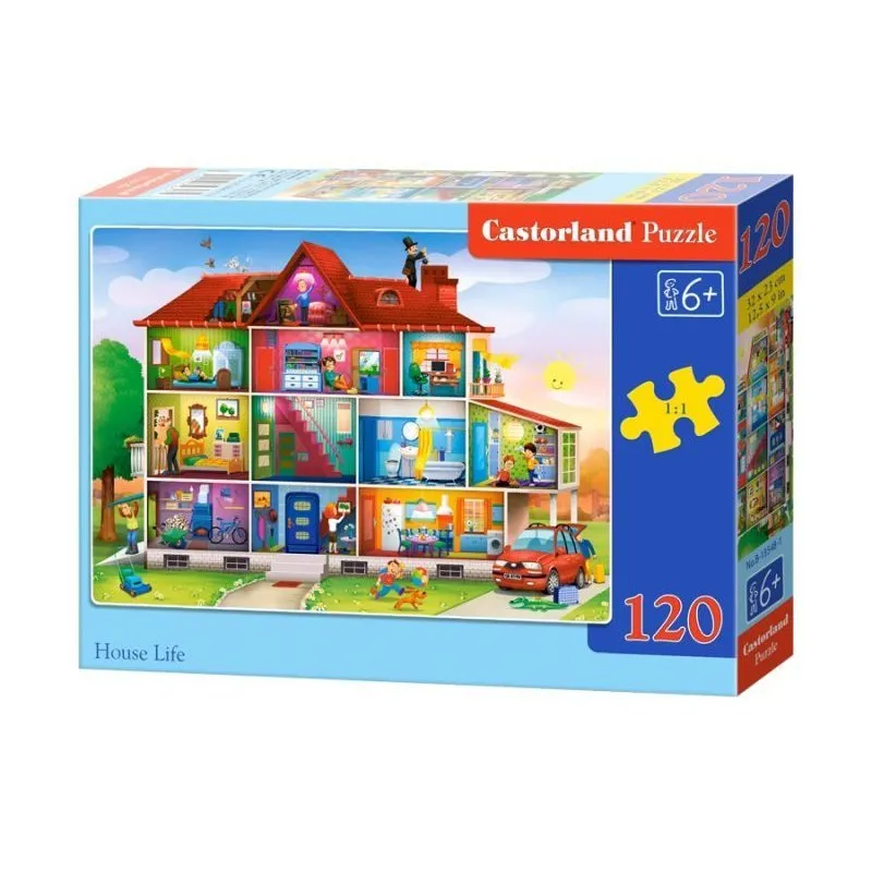 Puzzle 120el. House Life