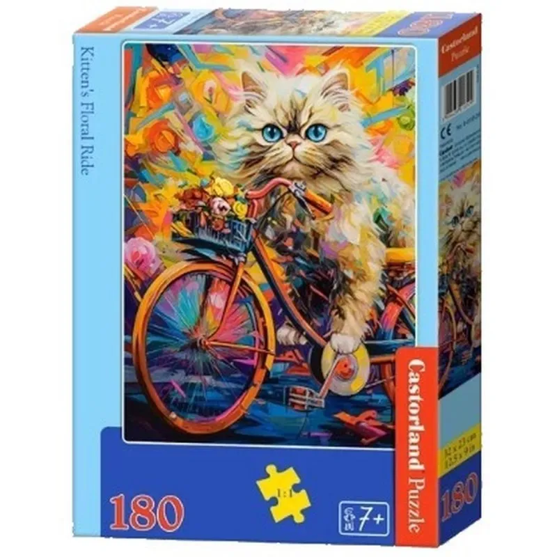 Puzzle 180 el. Kitten S Ride CASTOR