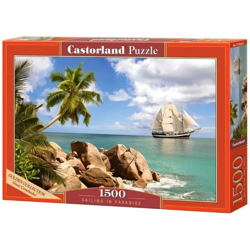 Puzzle Sailing In Paradis 1500 CASTOR