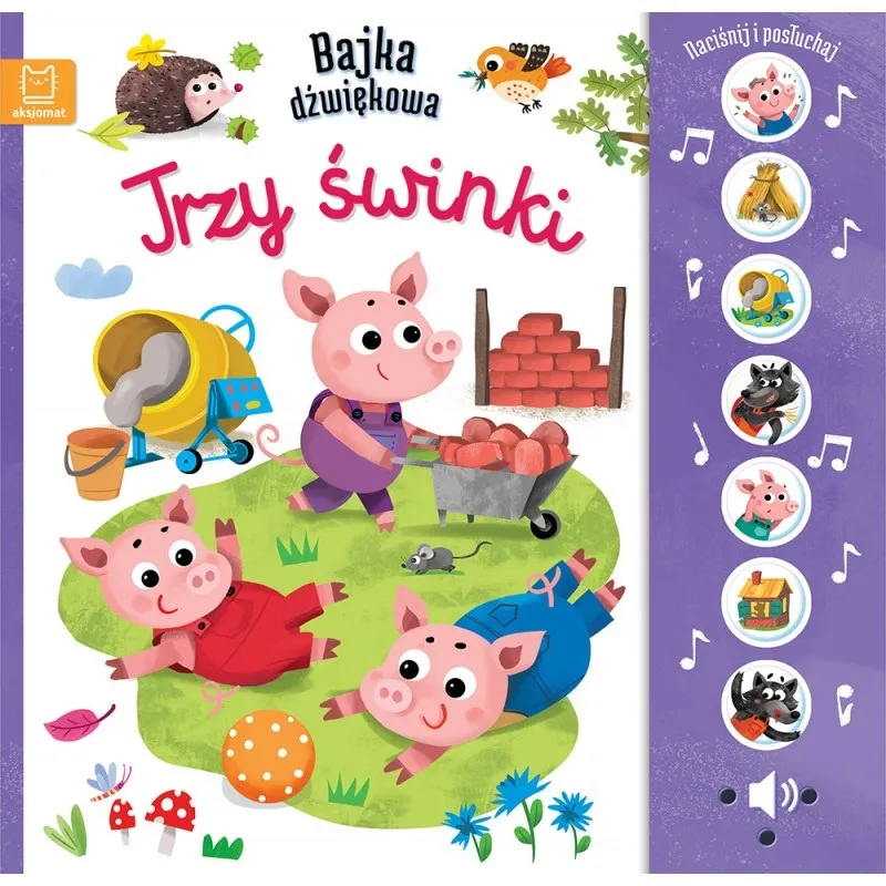 Bajka Dźwięk Trzy Świnki