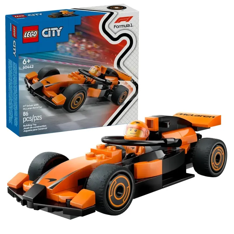 City F1 Kierowca I Bolid Mclar