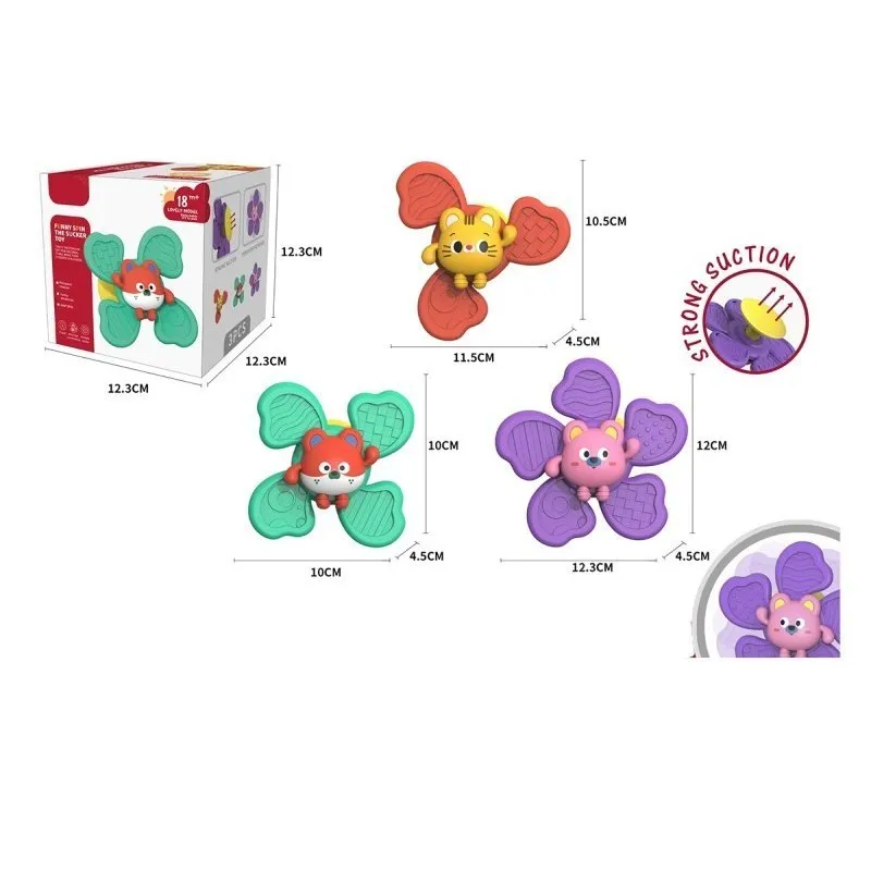 Zabawka Kwiatek Spinner EUROBABY ZABAWKI