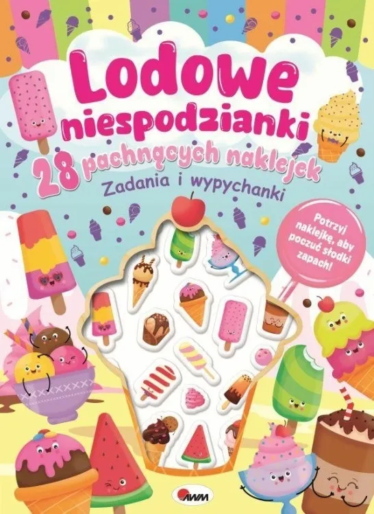 28 Pachnących Naklejek Lodowe
