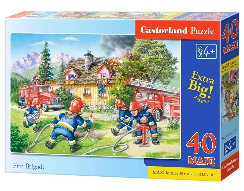 Puzzle 40 El.maxi Fire Brigade
