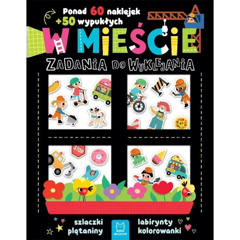 W Mieście Naklejki Wypukłe