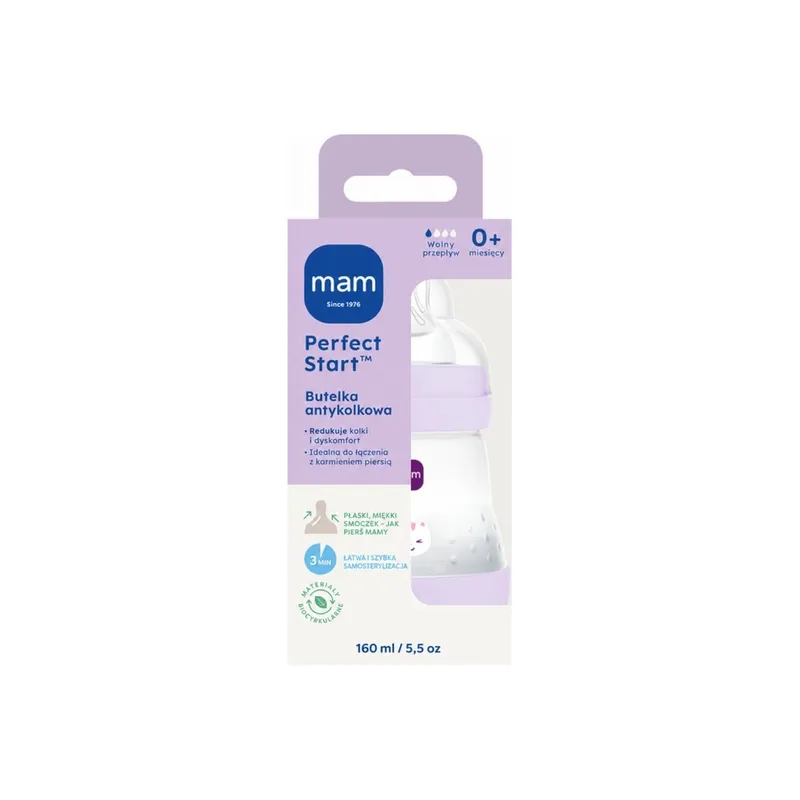 Butelka Anti-Colic 160ml Girl