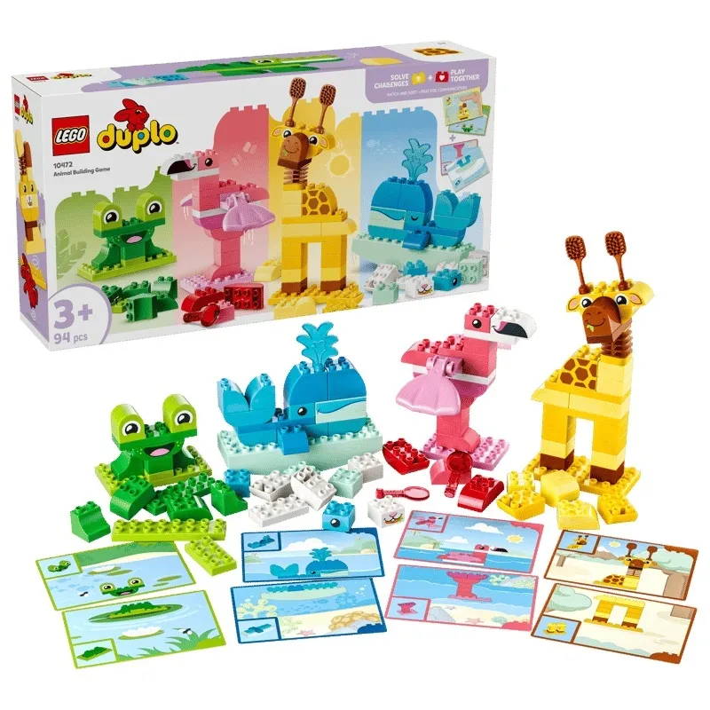 Duplo Gra Budowanie Zwierzątek