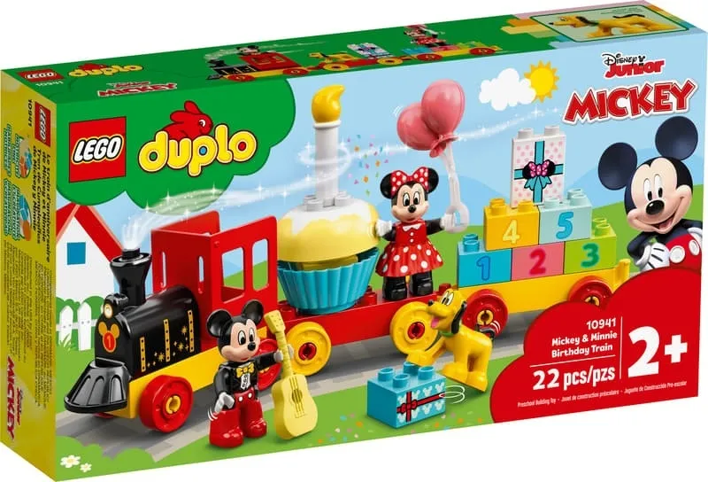 Duplo Pociąg Mysz. Miki Minnie