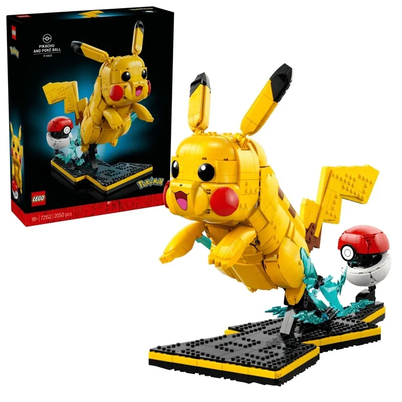 LEGO Pokemon Pikachu I Pokebal