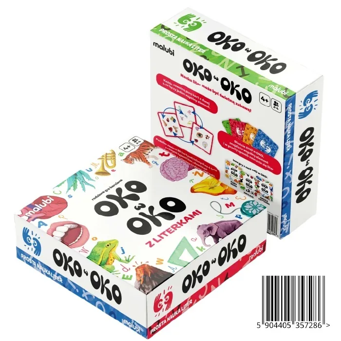 Oko W Oko Z Literkami