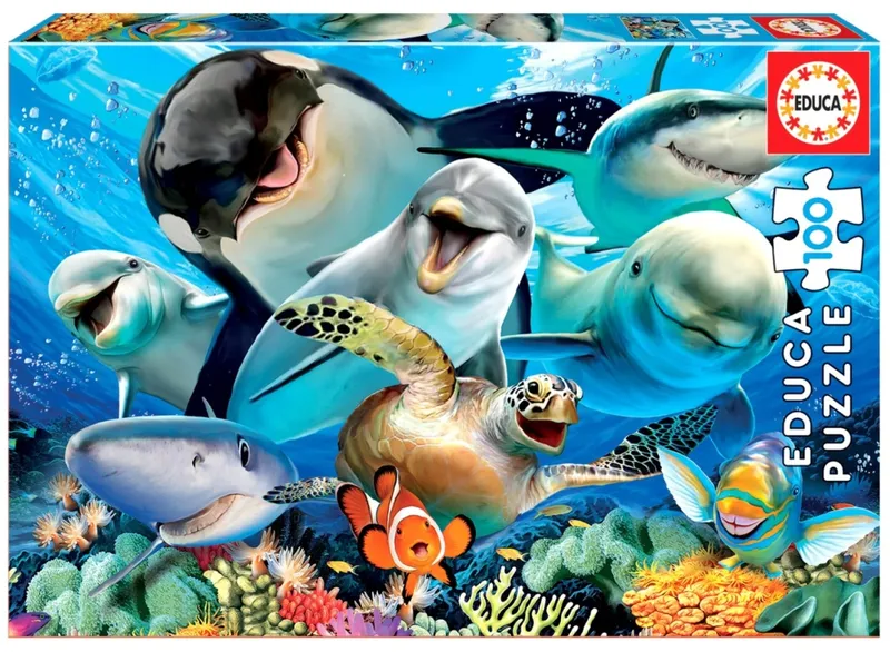 Puzzle 100 Podwodne Selfie