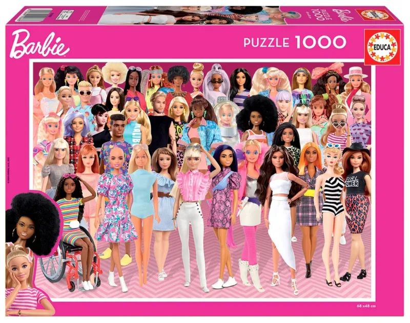 Puzzle 1000 BARBIE
