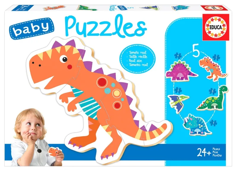 Puzzle 3-5 Dinozaury