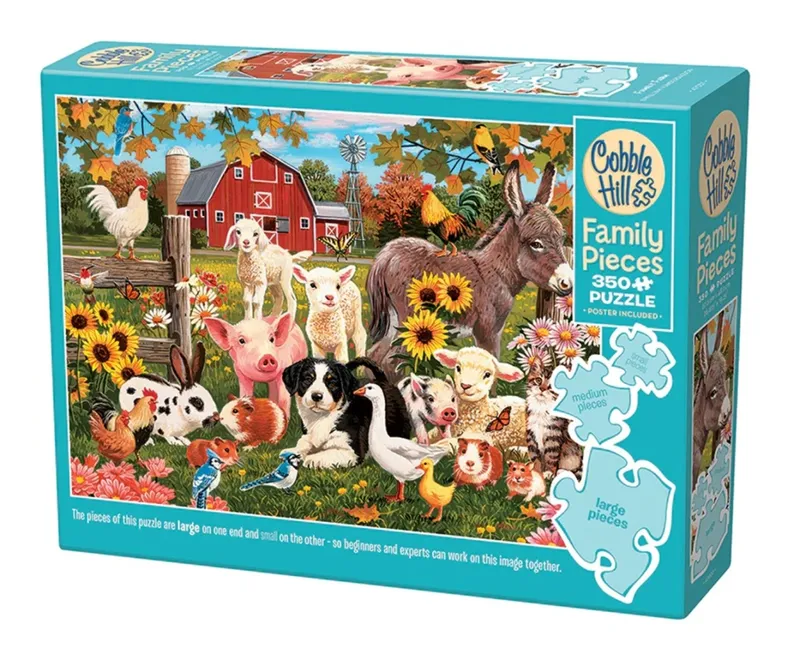 Puzzle 350 Zwierzęta Z Farmy