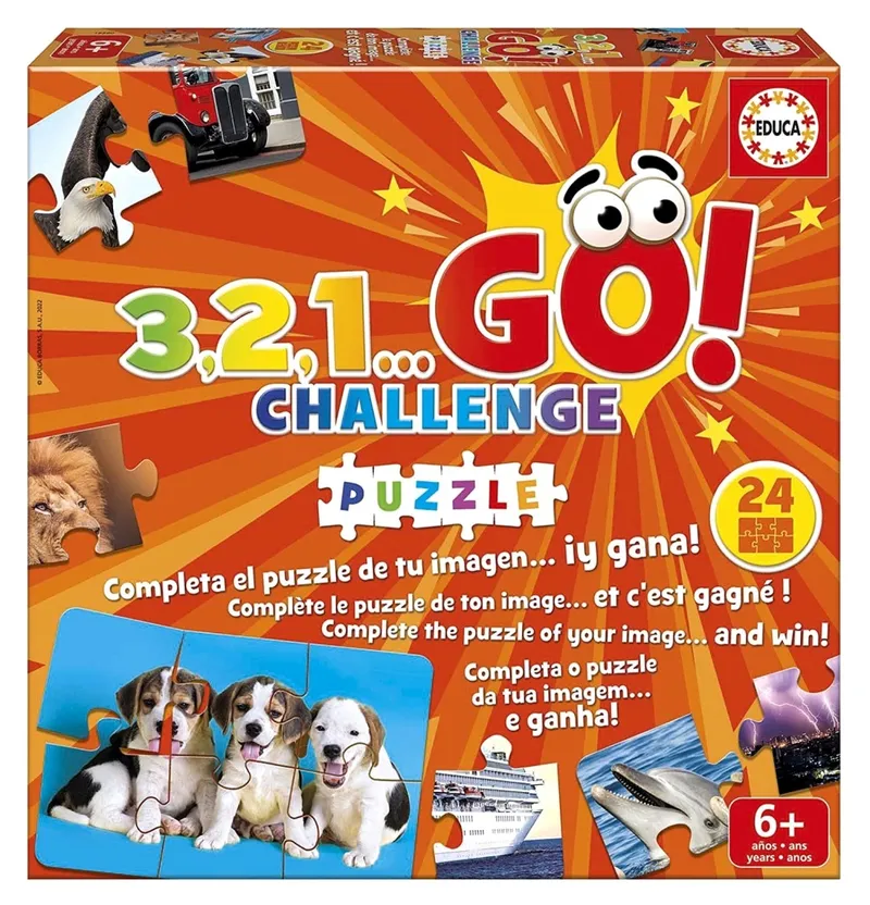 Puzzle Wyzwanie 3 2 1 Start