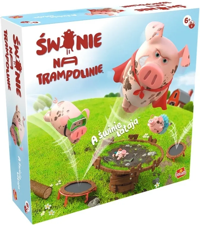 Świnie Na Trampolinie