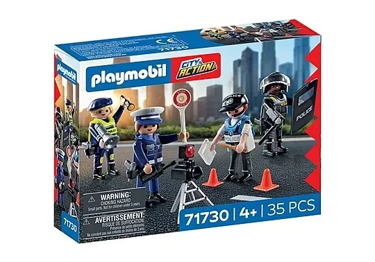 Zestaw Figurek Policjantów
