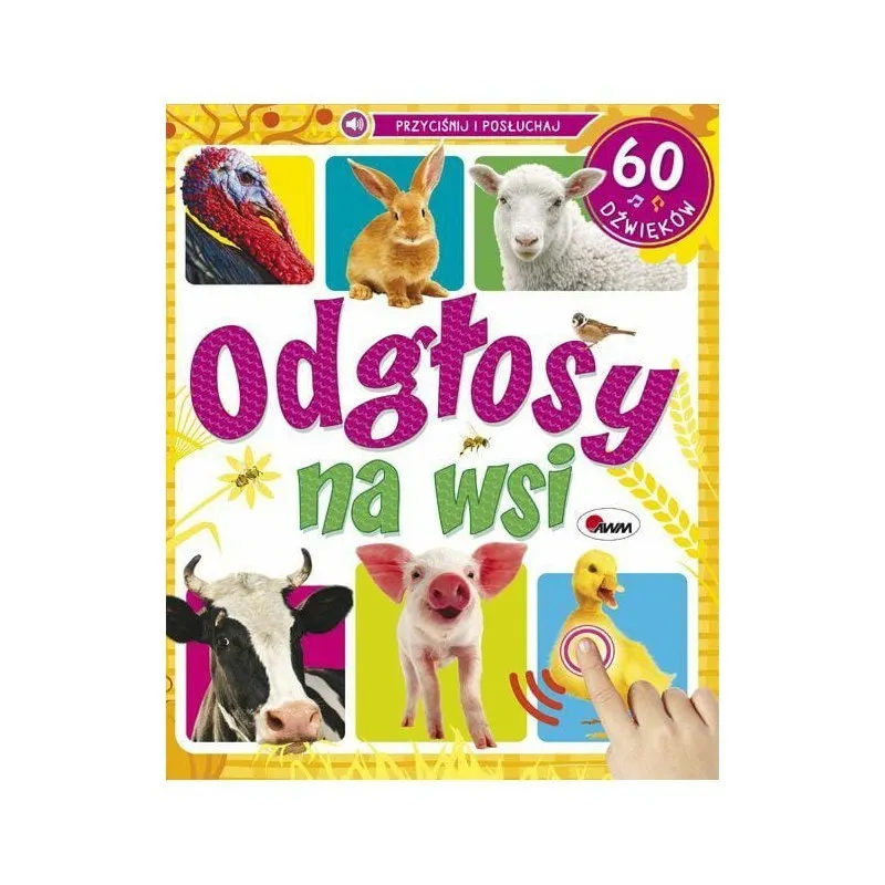 Odgłosy Na Wsi 60 Dźwięków AWM WYDAWNICTWO