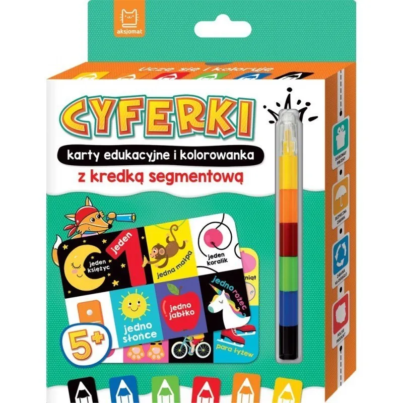 Cyferki Karty Edu. Z KR.SEG.5+ AKSJOMAT