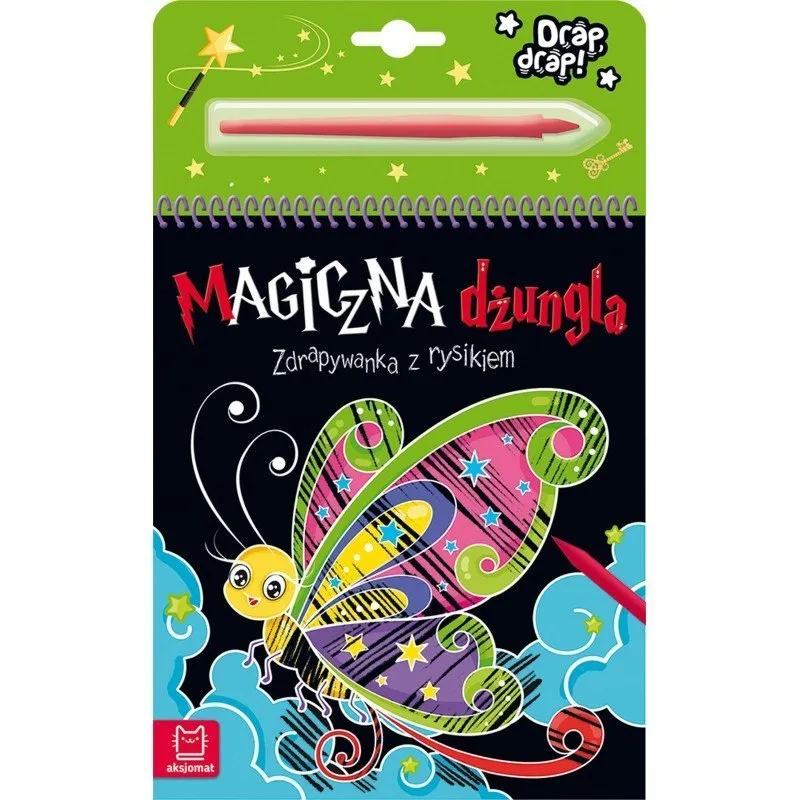 Magiczna Dżungla Zdrap. Z Rys. AKSJOMAT