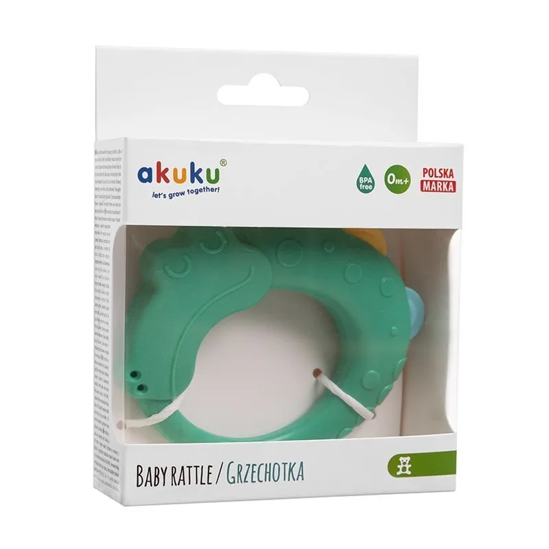 Grzechotka Krokodyl AKUKU