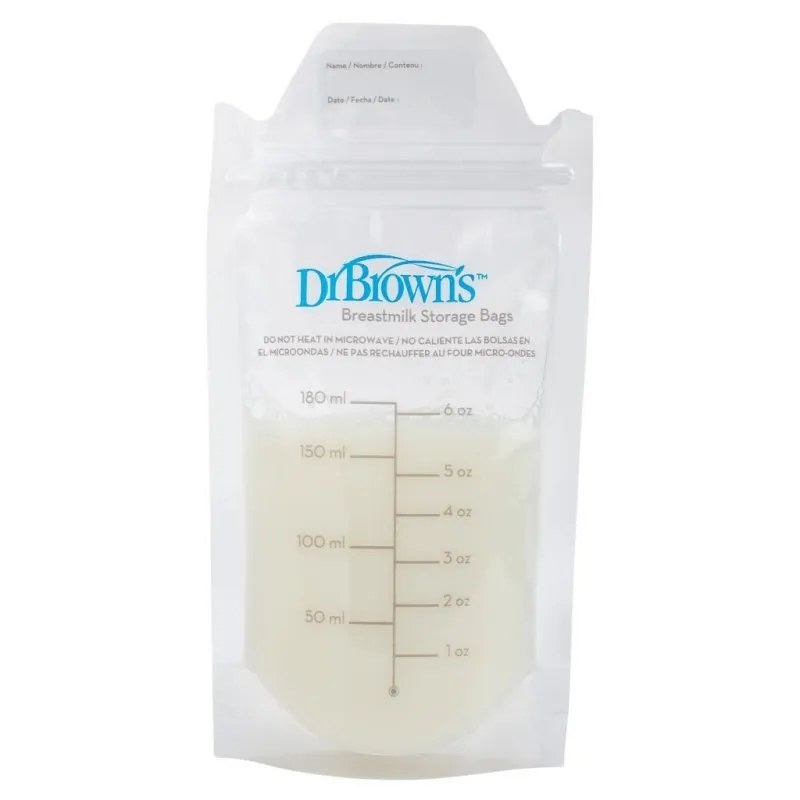 Woreczki Do Przechowywania Pokarmu 25szt DR BROWNS