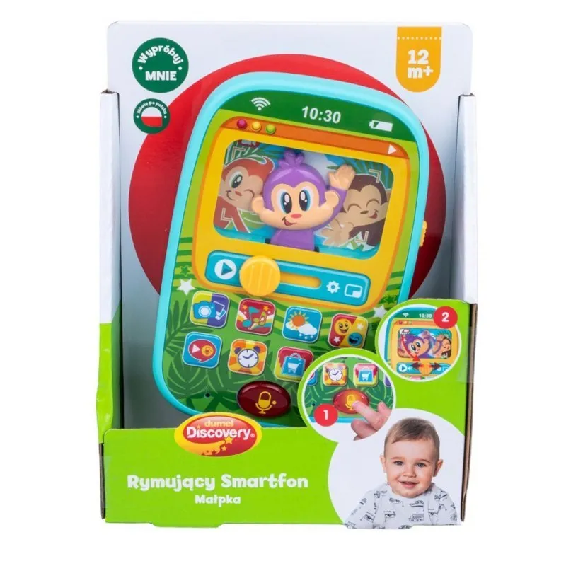 Rymujący Smartfon Małpka DUMEL
