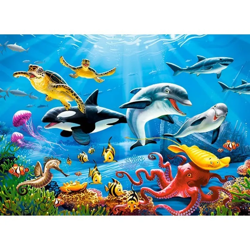 Puzzle 200 Underwater World CASTOR