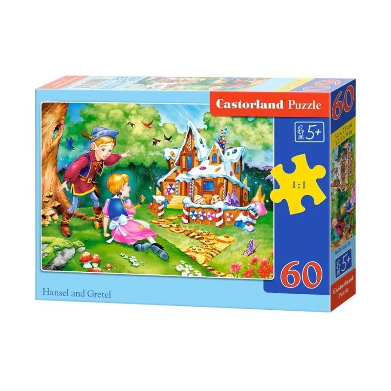 Puzzle 60el. Hansel & Gretel CASTOR