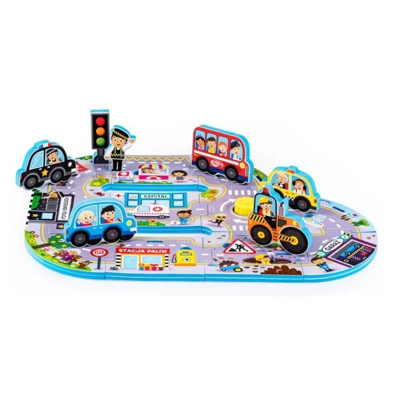 Puzzle Dźwięki Wokół Miasto DUMEL