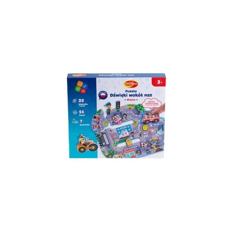 Puzzle Dźwięki Wokół Miasto DUMEL