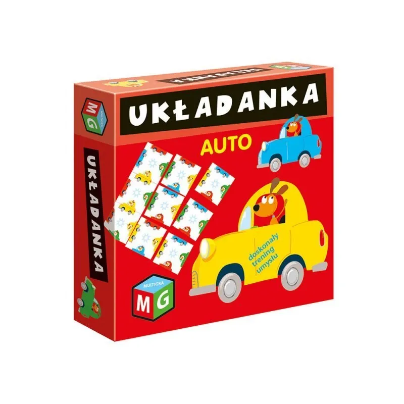 Układanka Łamigłówka Auto