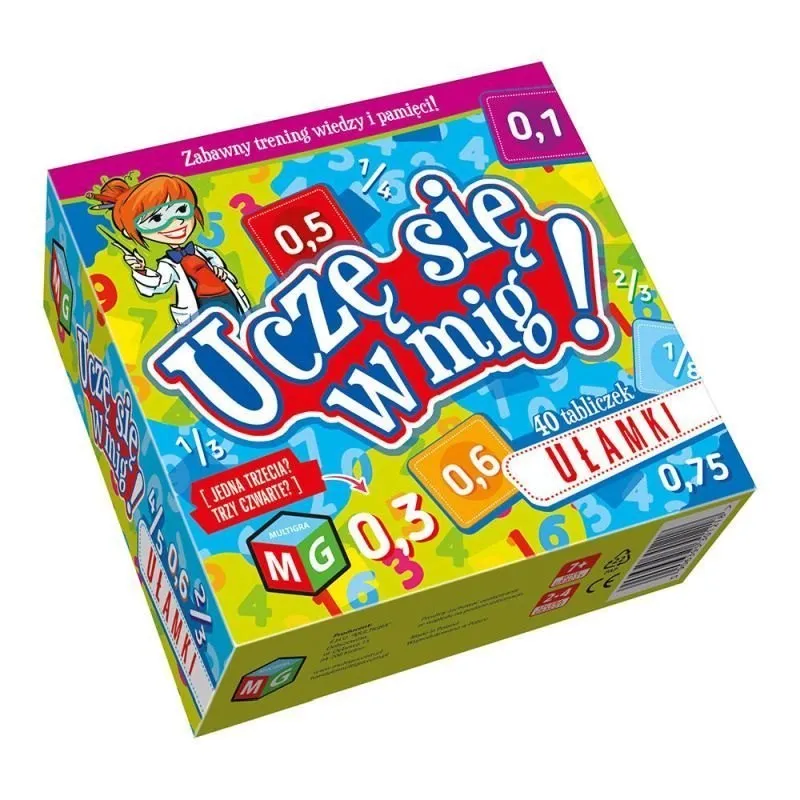 Ułamki - Uczę Się W Mig MULTIGRA