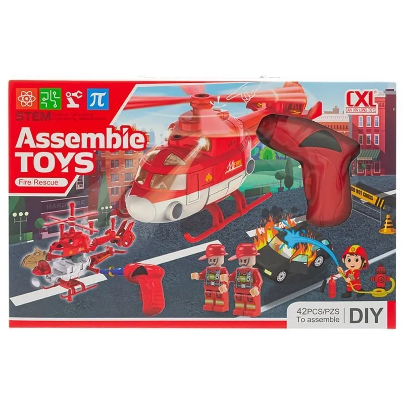 Zabawka Skręcany Helikopter EUROBABY ZABAWKI
