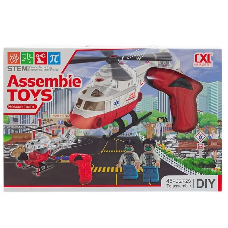 Zabawka Skręcany Helikopter EUROBABY ZABAWKI