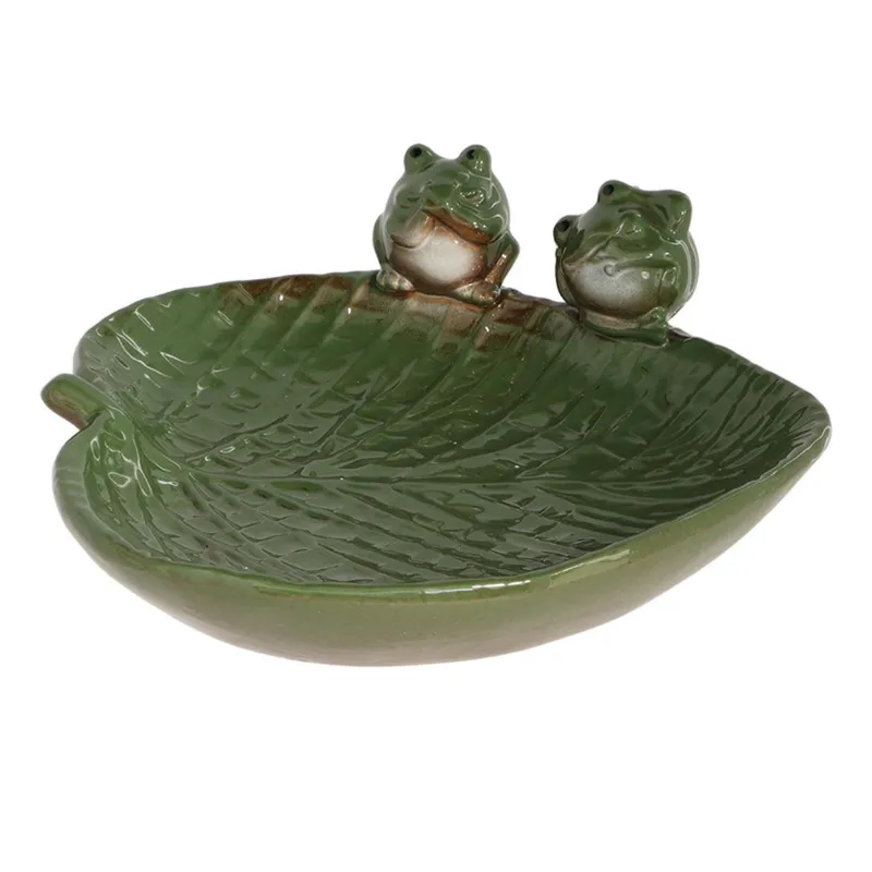 Ceramiczne Poidełko Z Żabkami H8,7CM