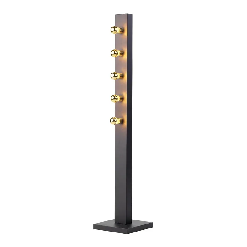 Lampa Podłogowa PHOENIX 5XE14 - Czarny