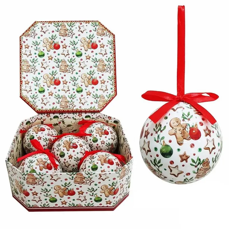 Zestaw Bombek Choinkowych CANDY 5 szt