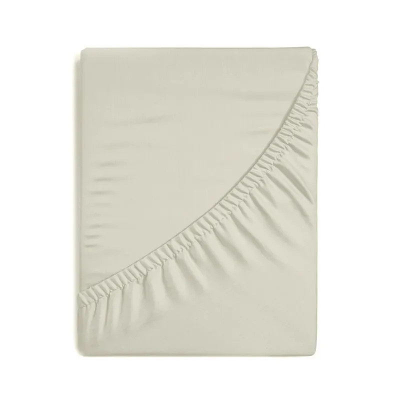 Prześcieradło SOFT 220x200 +30 C - Kremowe