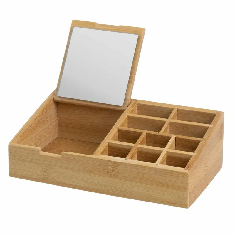 Organizer Kosmetyczny Z Lusterkiem 25x13x8 cm