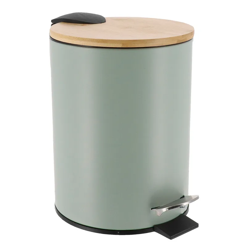 Kosz Na Śmieci Timeless Zielony Mat 2,5l