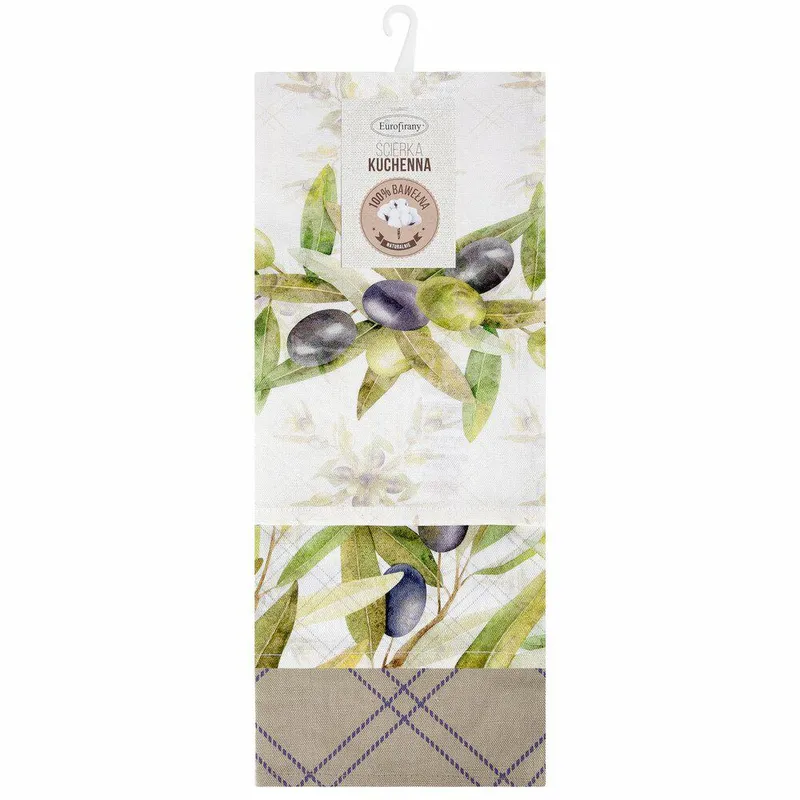 Komplet 3 Ścierek OLIVE 50x75 Oliwki
