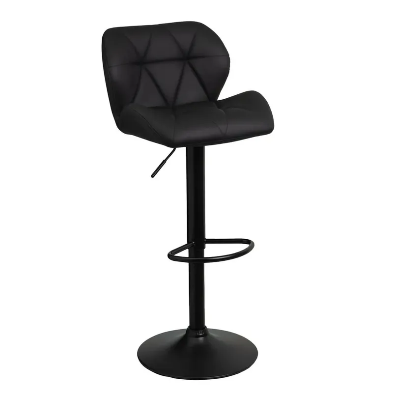 Hoker Skórzano-Metalowy 105 cm - Czarny