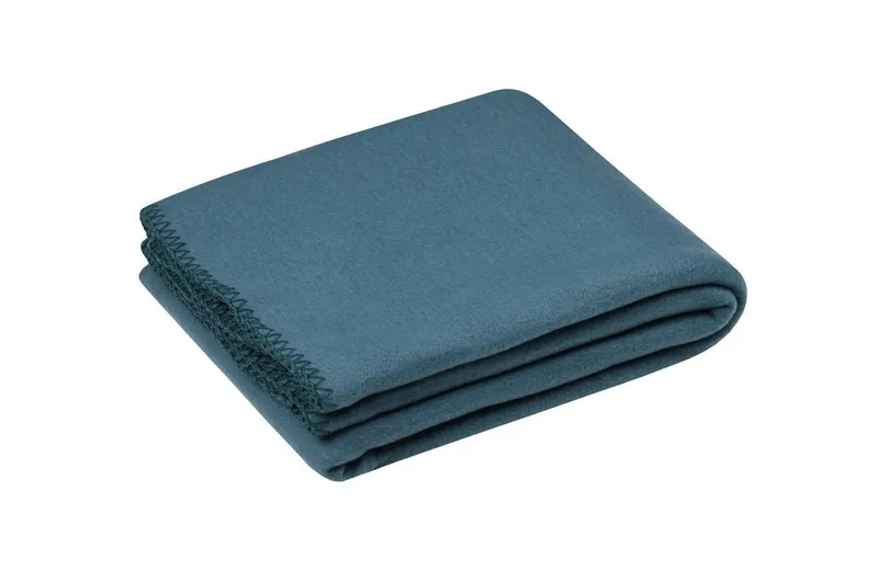 Koc CARLTON 125x150 Polarowy - Niebieski