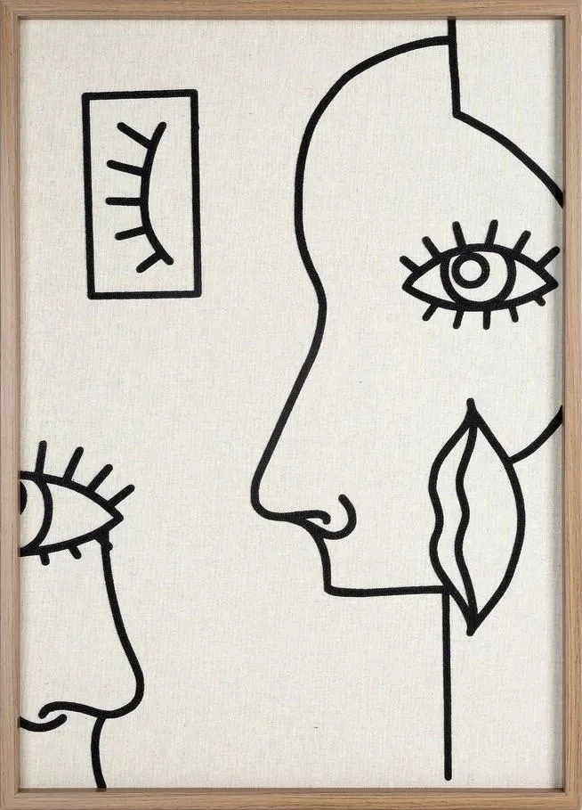 Obraz 669/B 50x70 cm Linearna Twarz